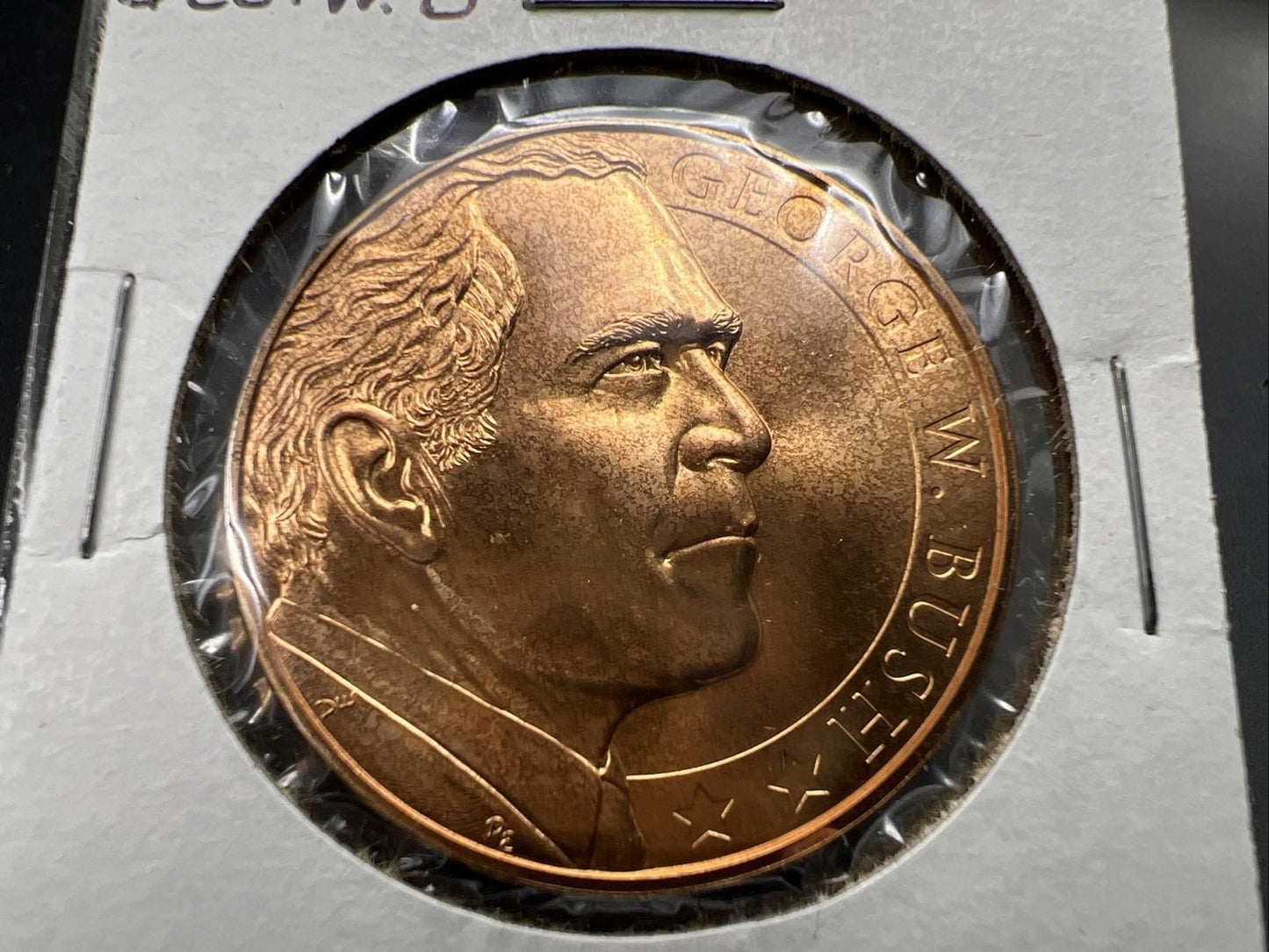 President George W Bush Bronze Medal US Mint UNC SK#A