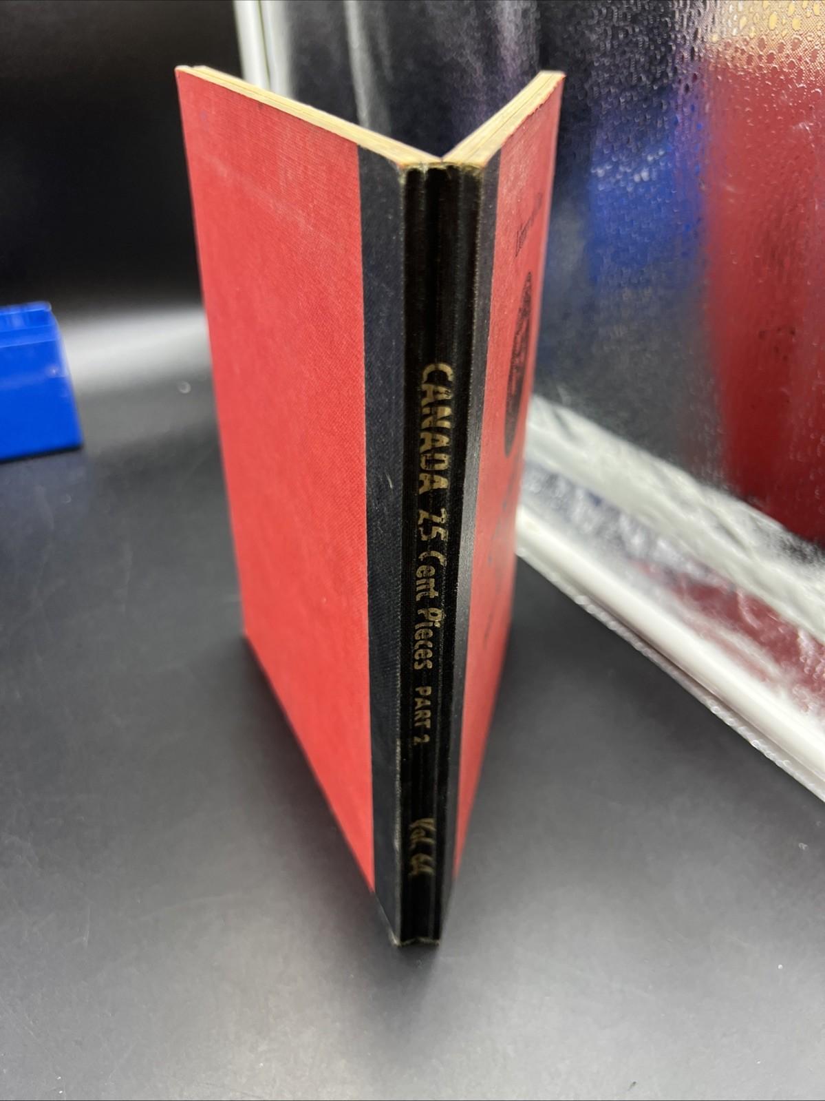 Library of Coins brand Album Canada 25 Cents Part 2 Vol 64 EMPTY USED NO COINS