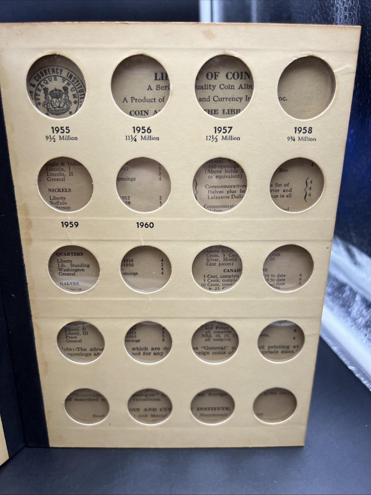 Library of Coins brand Album Canada 25 Cents Part 2 Vol 64 EMPTY USED NO COINS