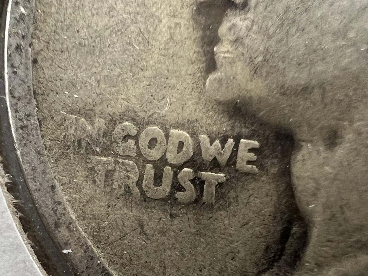 1934 25c Washington Silver Quarter Coin Double Die Obverse AG About Good Circ