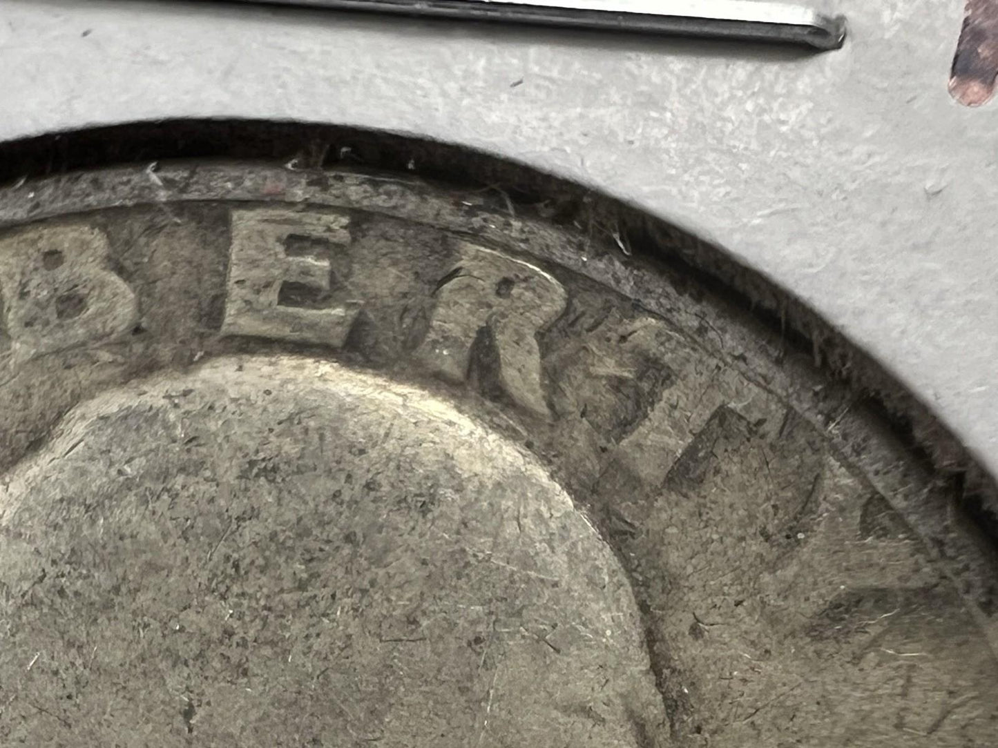 1934 25c Washington Silver Quarter Coin Double Die Obverse AG About Good Circ