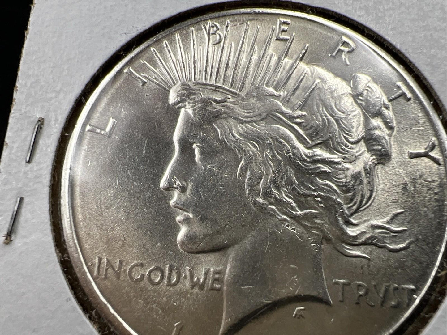 1922 S $1 Peace Silver Dollar Coin CH AU / CU UNC Heavy Die Polish Reverse