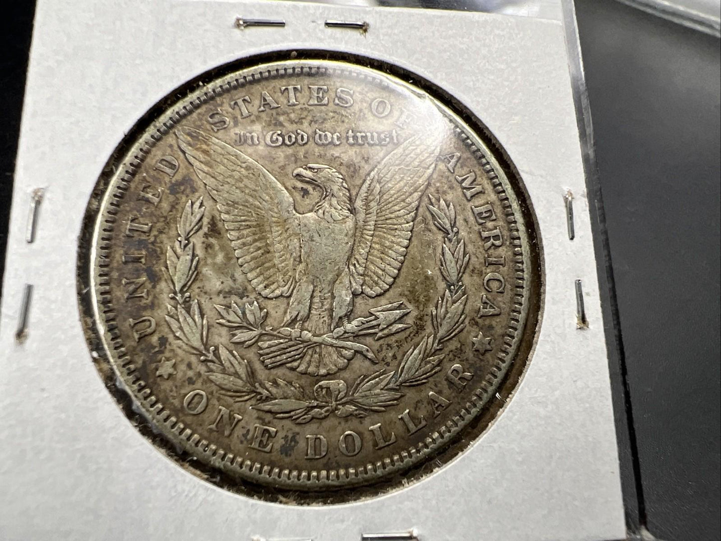 1884 P $1 Morgan Silver Dollar Coin VAM 3 Dot Initials Top 100 CH VF Very Fine