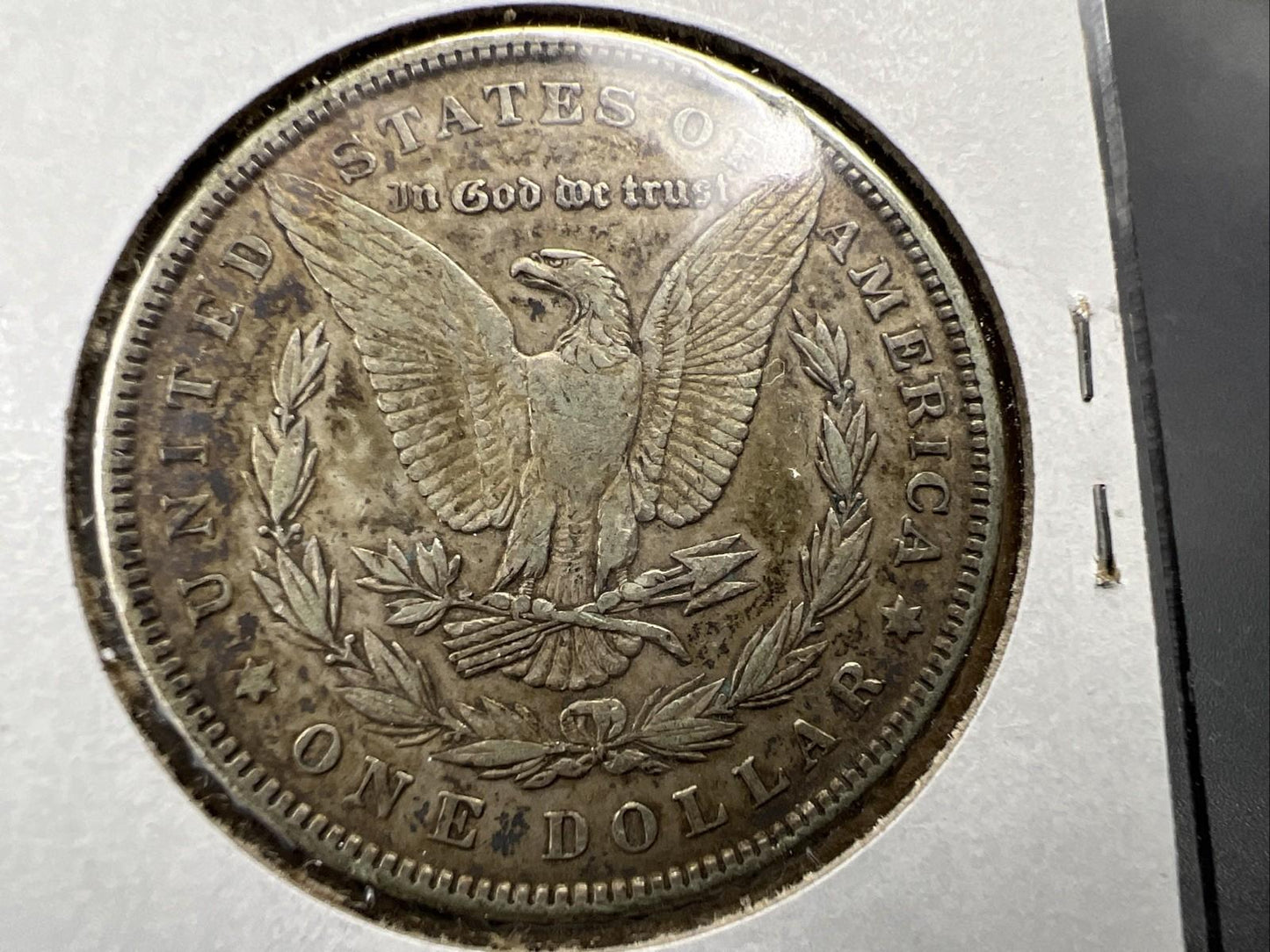 1884 P $1 Morgan Silver Dollar Coin VAM 3 Dot Initials Top 100 CH VF Very Fine
