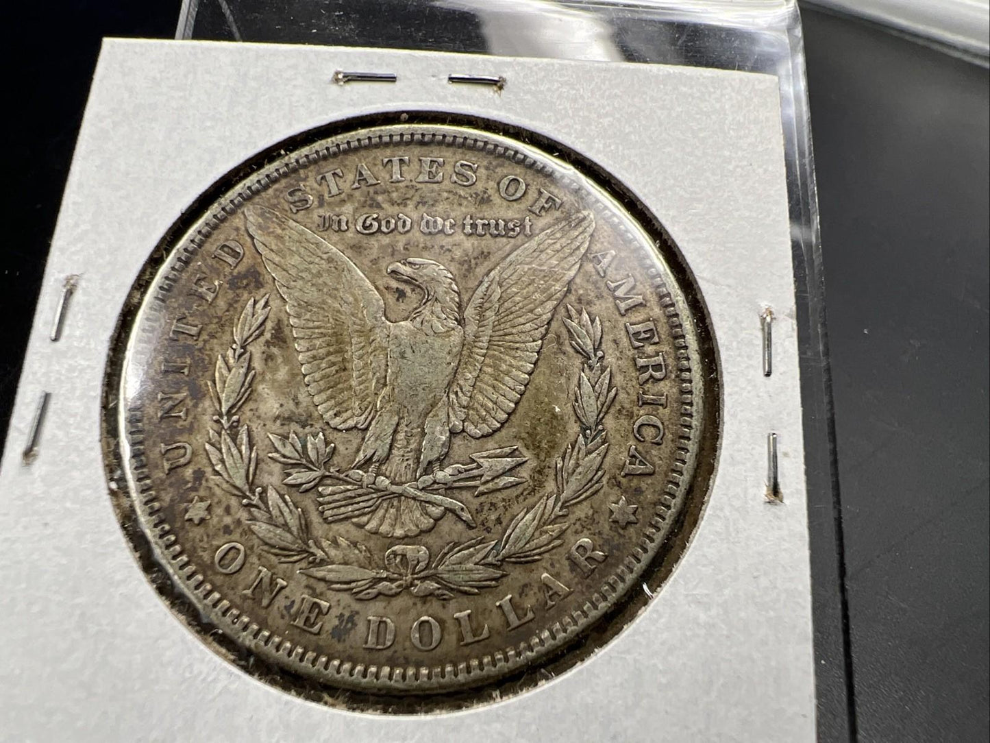 1884 P $1 Morgan Silver Dollar Coin VAM 3 Dot Initials Top 100 CH VF Very Fine