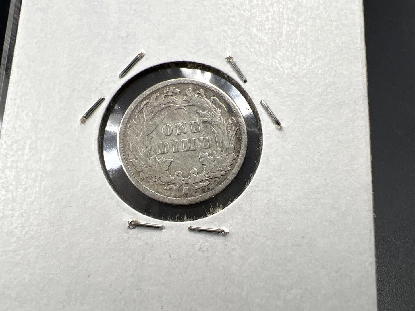 1887 S 10c Seated Liberty Silver Dime Coin XF EF Extra Fine Circ