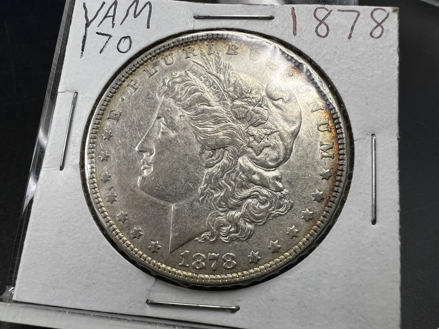 1878 P $1 Morgan Silver Dollar Coin VAM 170 HOT 50 Double Date AU About UNC