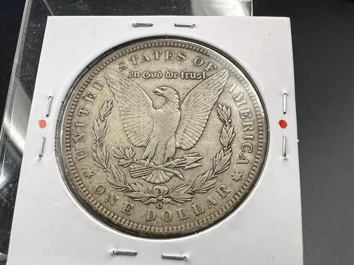 1889 O $1 Morgan Silver Dollar Coin VAM 5 Double Date XF EF Extra Fine Circ
