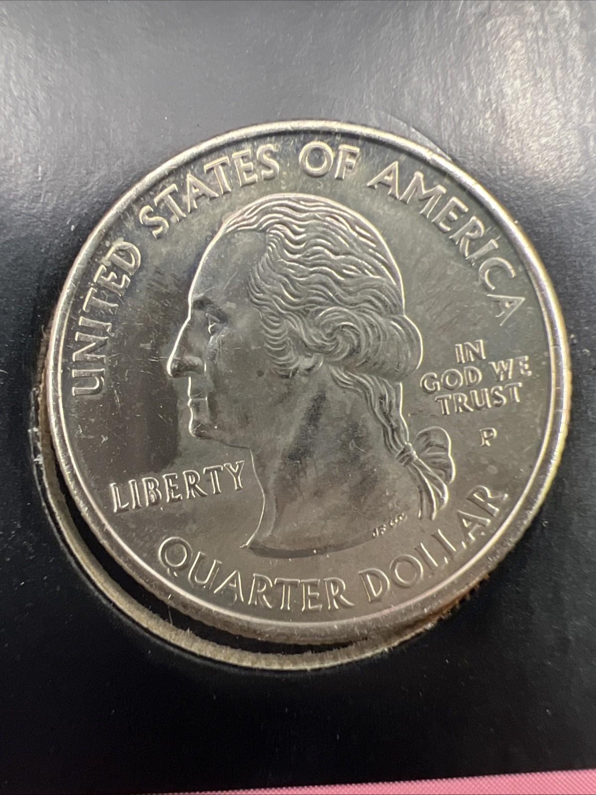 50 Coin Complete State Statehood Quarter Collection in Display Album AU / UNC