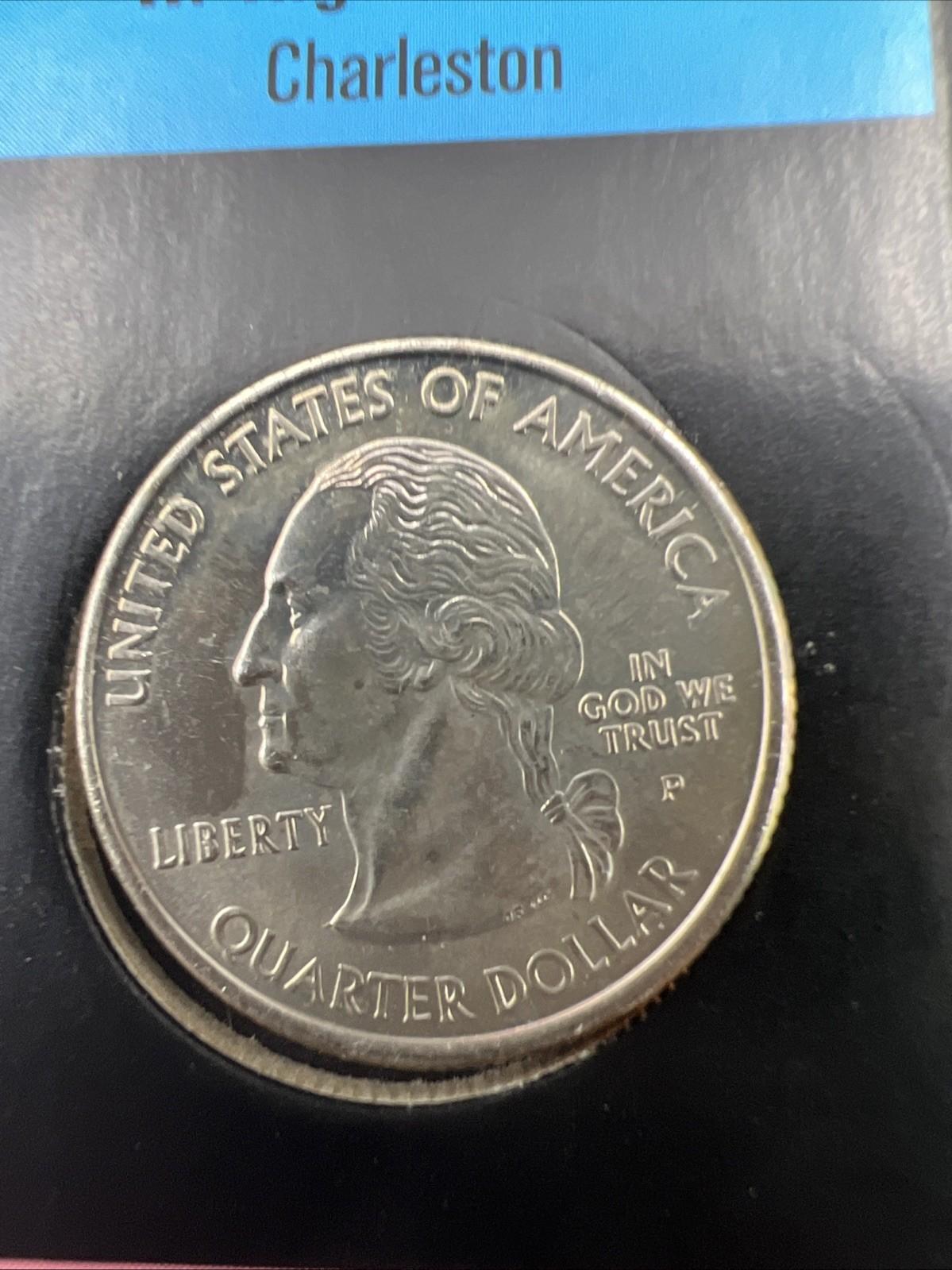 50 Coin Complete State Statehood Quarter Collection in Display Album AU / UNC