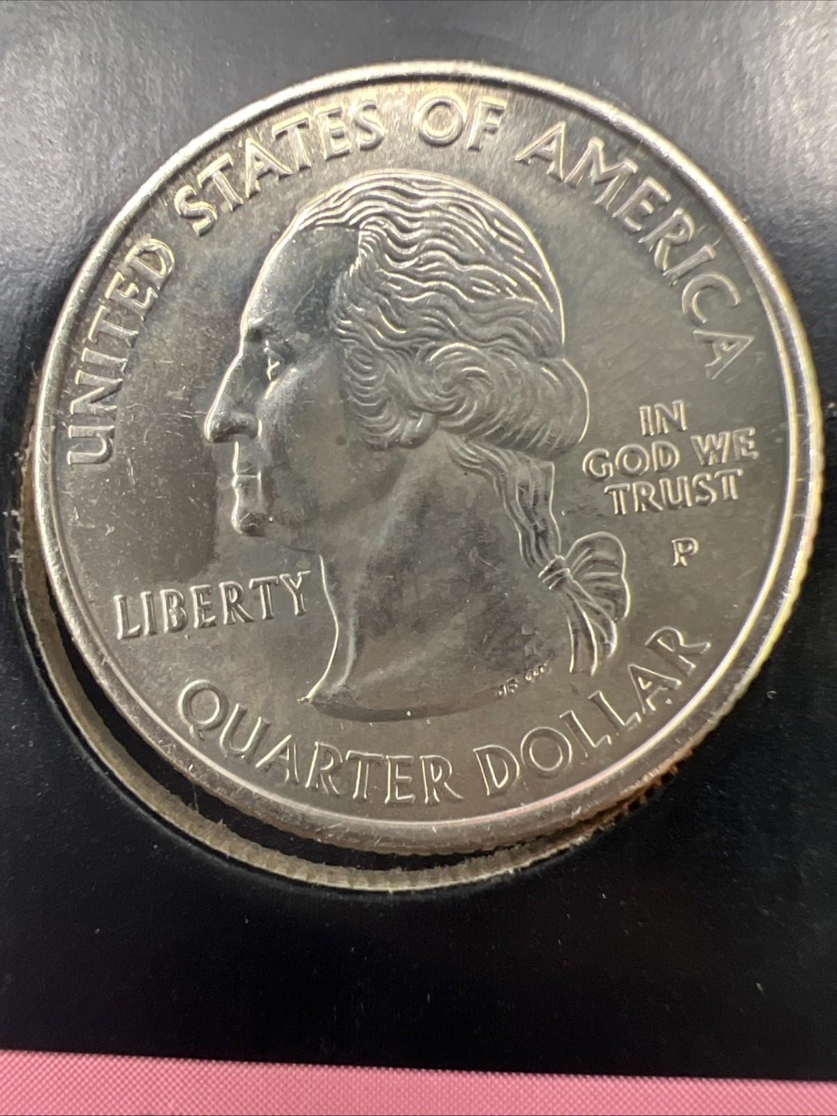 50 Coin Complete State Statehood Quarter Collection in Display Album AU / UNC