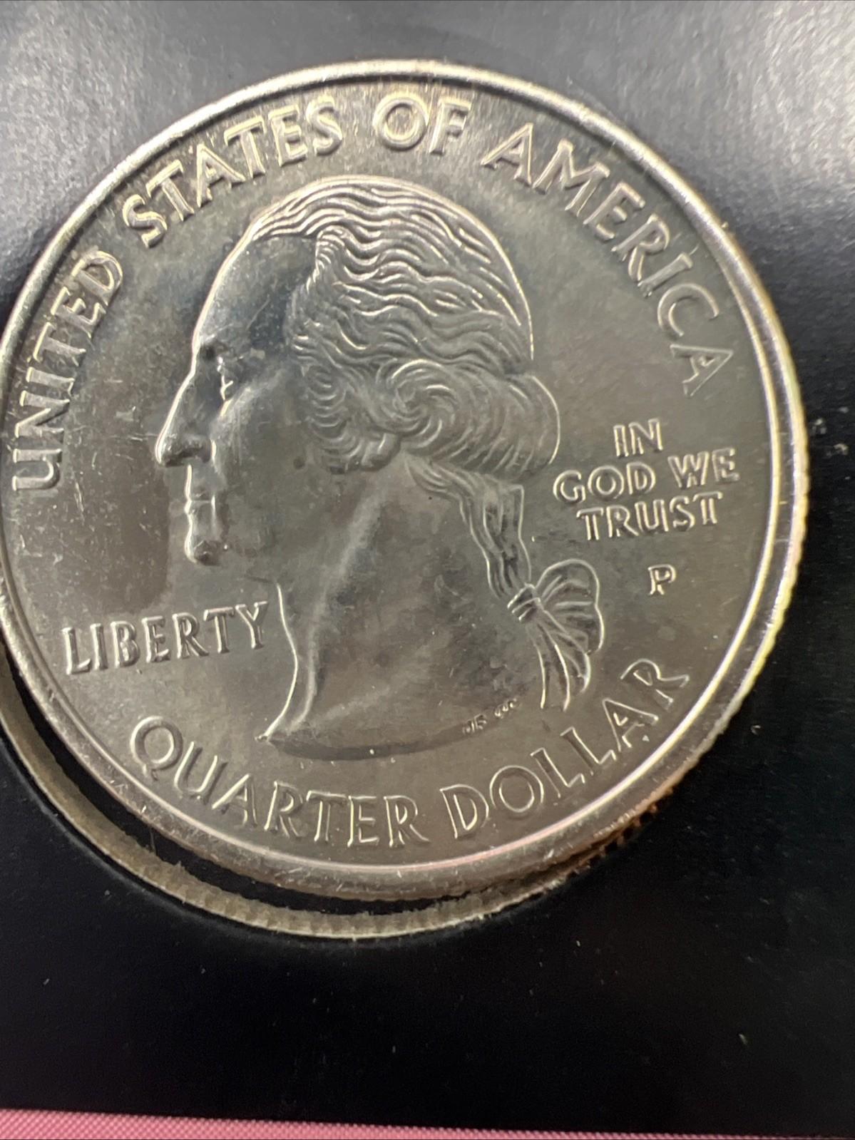 50 Coin Complete State Statehood Quarter Collection in Display Album AU / UNC