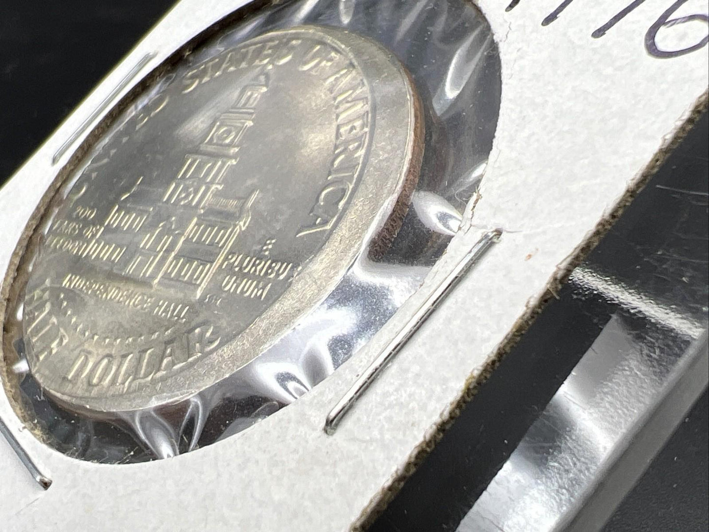 1976 P 50c Kennedy Half Dollar Coin Broadstrike Error CH UNC Details Wheelmark