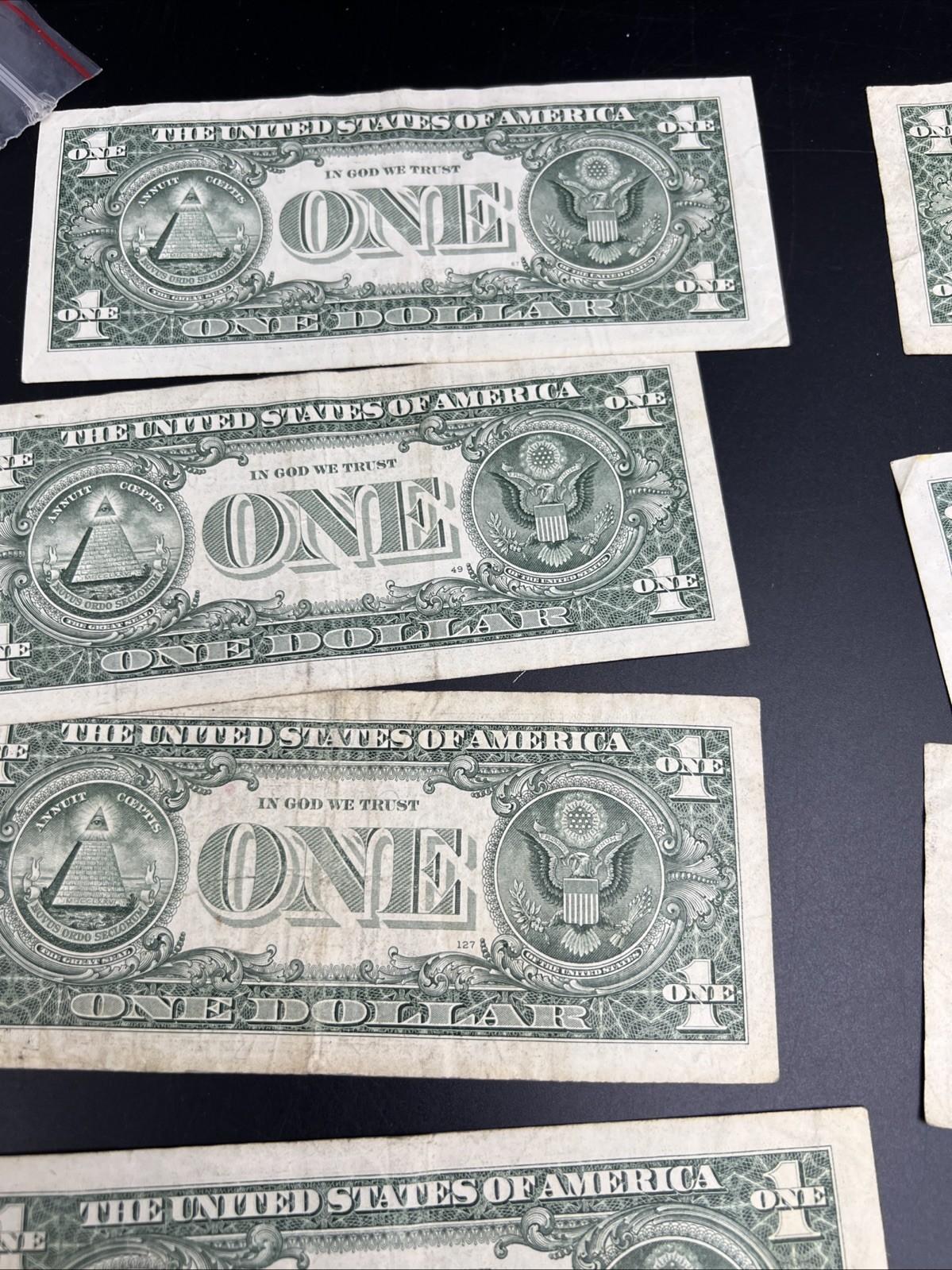 Lot of 12 2013 2017 * Star FRN Federal Reserve Notes G-F Circ Conditions #864