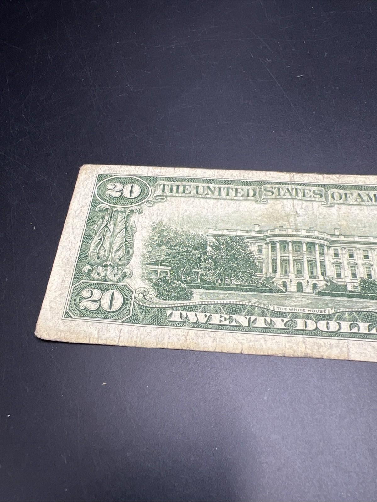 1950 B * Star $20 FRN Federal Reserve Note VG Circ Chicago District #944