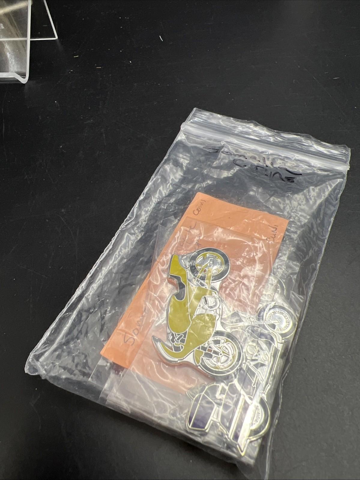 6 Piece Variety Set Harley Davidson Somalia Dollar Coins UNC