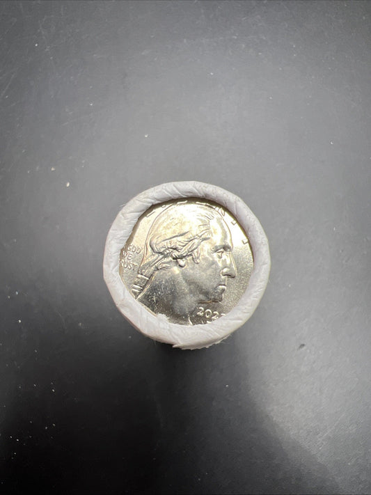 2023 D Elanor Roosevelt Quarter 40 Coin BU UNC Roll US Mint Certified