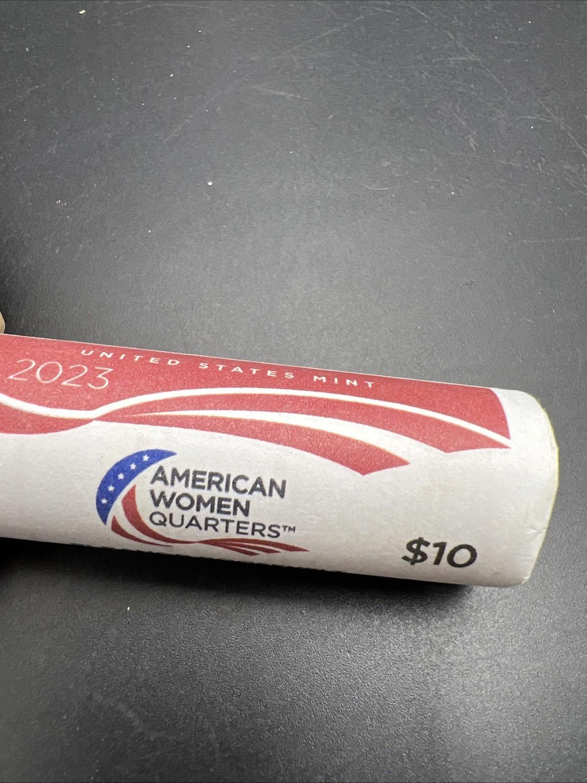 2023 D Elanor Roosevelt Quarter 40 Coin BU UNC Roll US Mint Certified