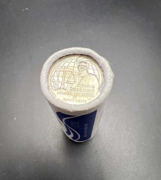2023 P Elanor Roosevelt Quarter 40 Coin BU UNC Roll US Mint Certified