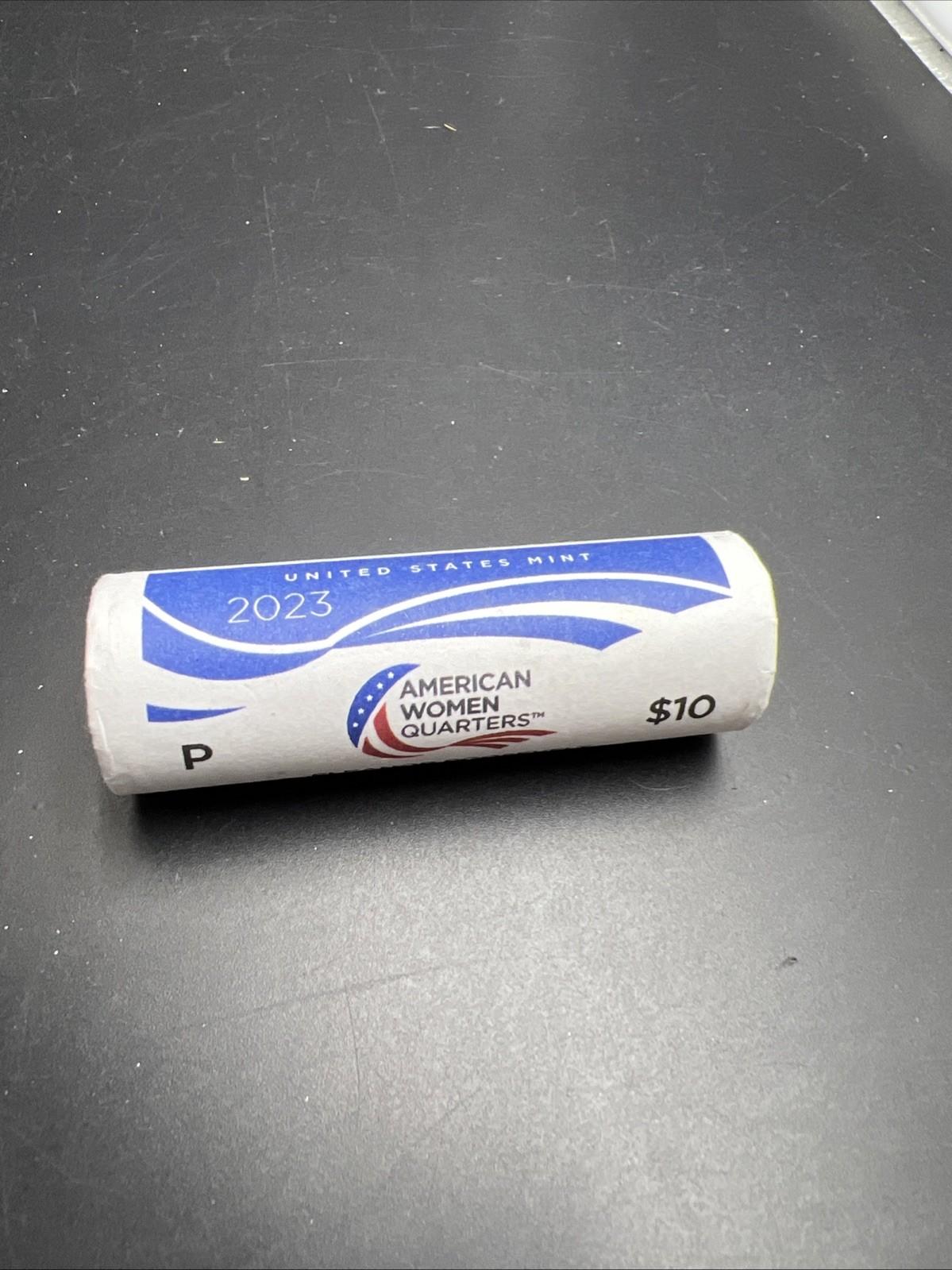 2023 P Elanor Roosevelt Quarter 40 Coin BU UNC Roll US Mint Certified