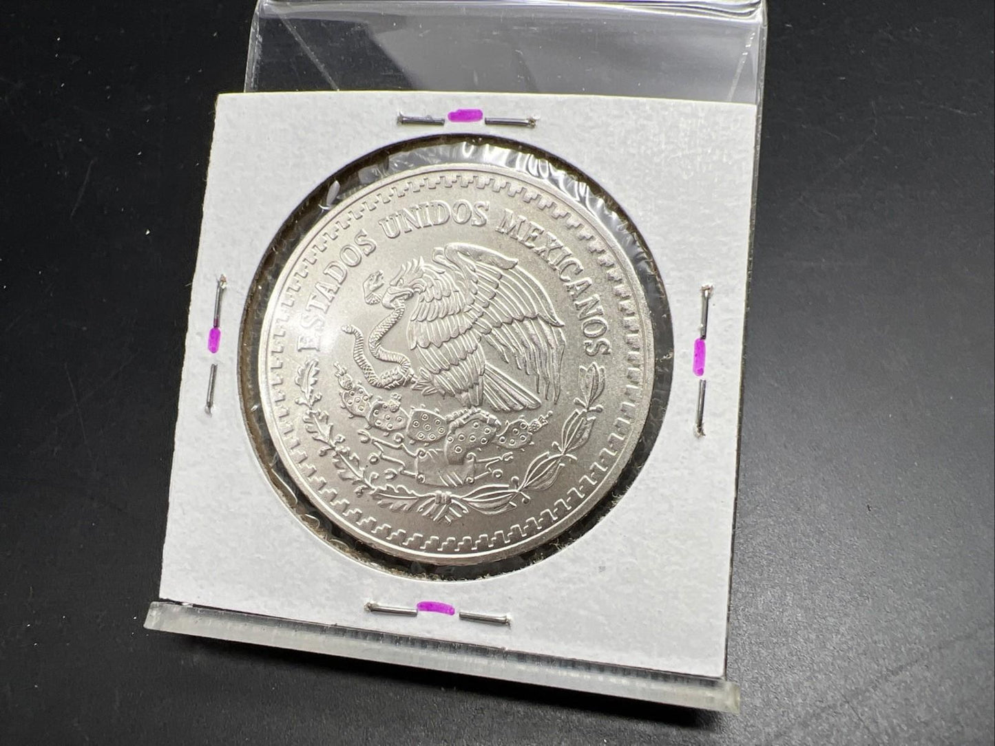 1993 Mo Mexico 1 oz Silver Libertad .999 Plata Pura Coin Gem BU UNC SK#1A