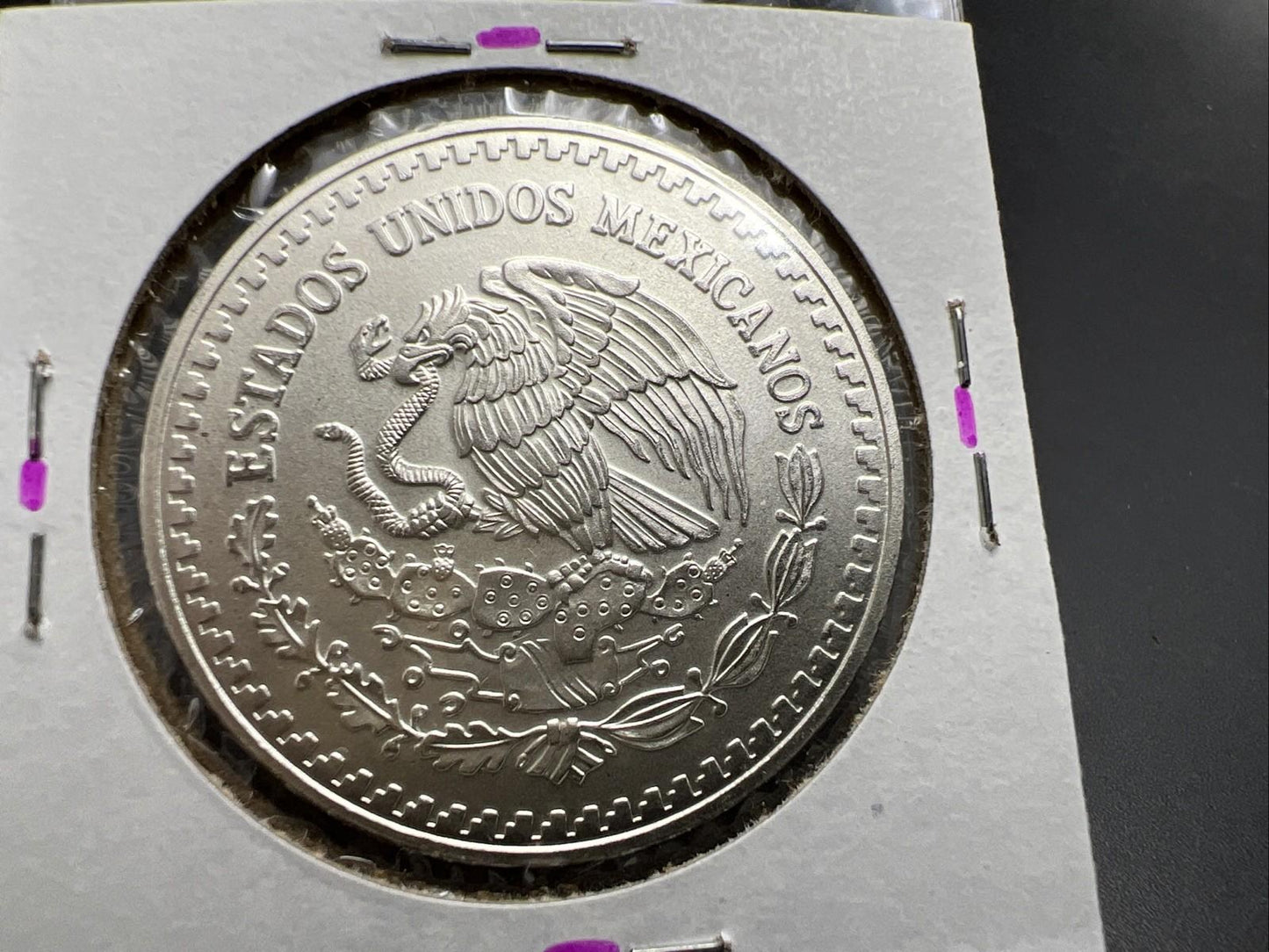 1993 Mo Mexico 1 oz Silver Libertad .999 Plata Pura Coin Gem BU UNC SK#1A
