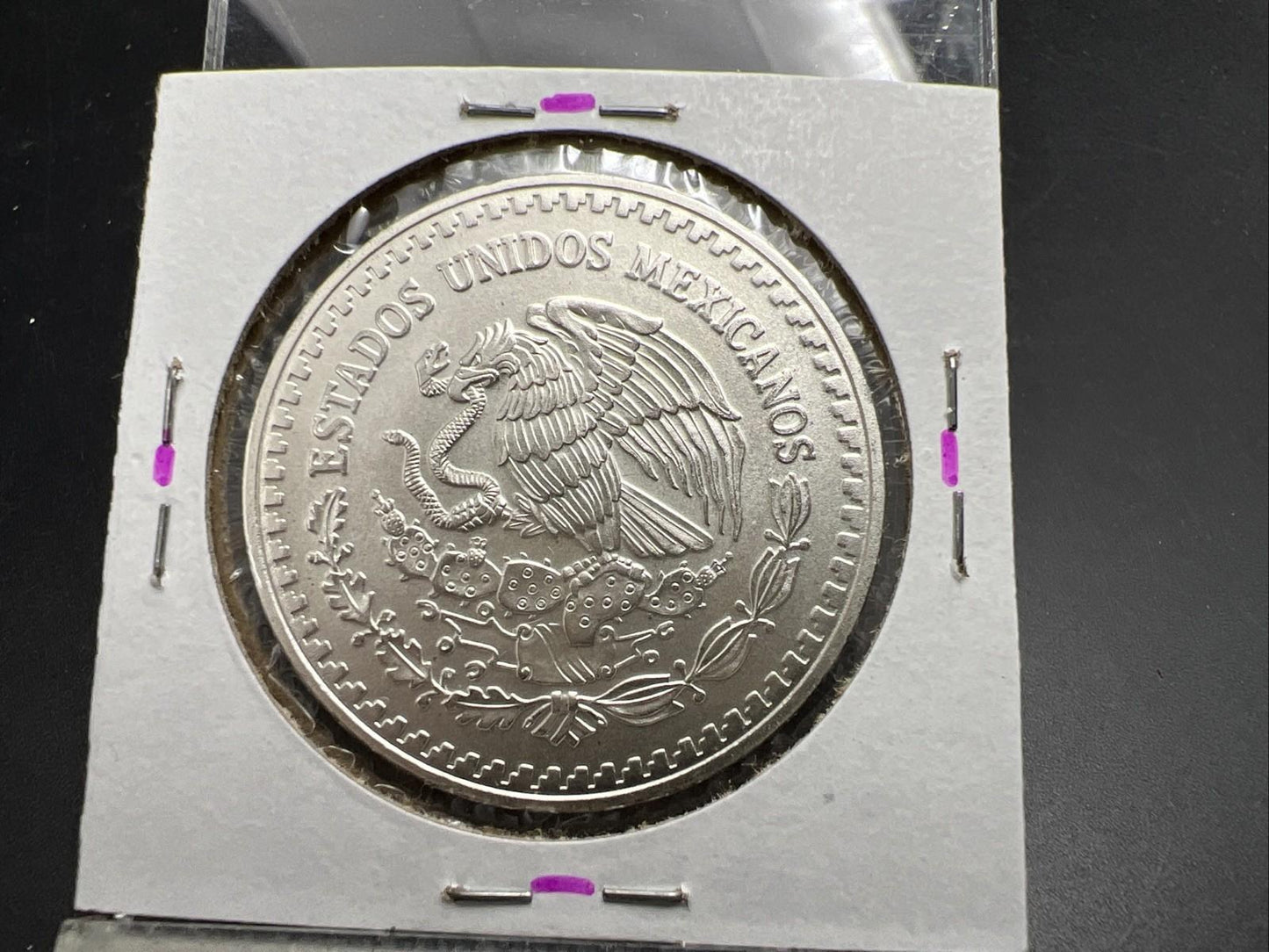 1993 Mo Mexico 1 oz Silver Libertad .999 Plata Pura Coin Gem BU UNC SK#1A