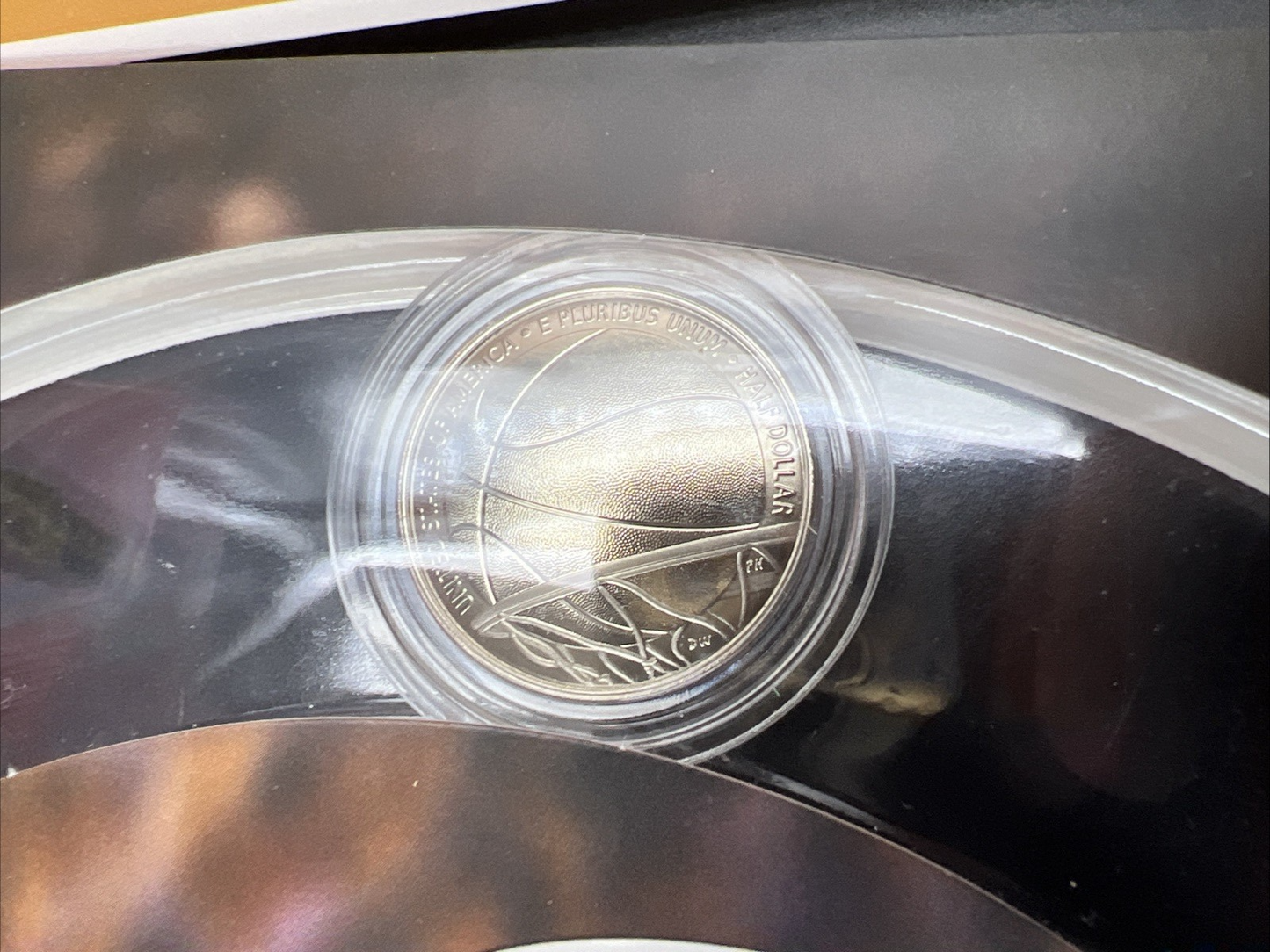 2020 NBA Basketball Hall Of Fame Commemorative Half Dollar Coin Kids Set Display