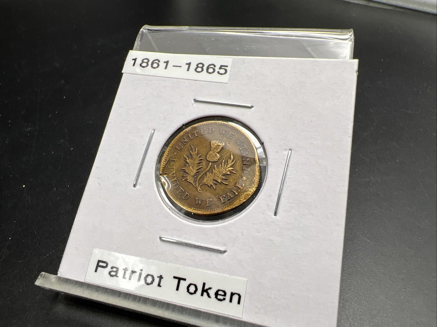 1861-1865 Pittsburgh Dry Goods Civil War Token VF Details Damaged