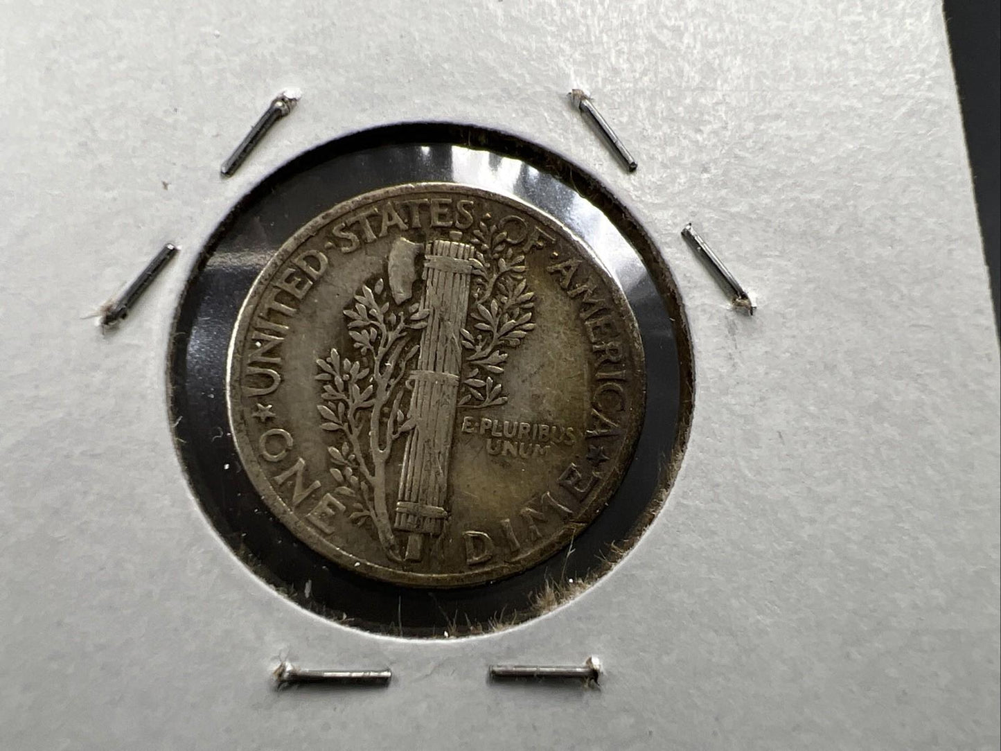 1940 P 10c Mercury Silver Dime Coin Choice VF Very Fine Neat Toning Toner sku#1