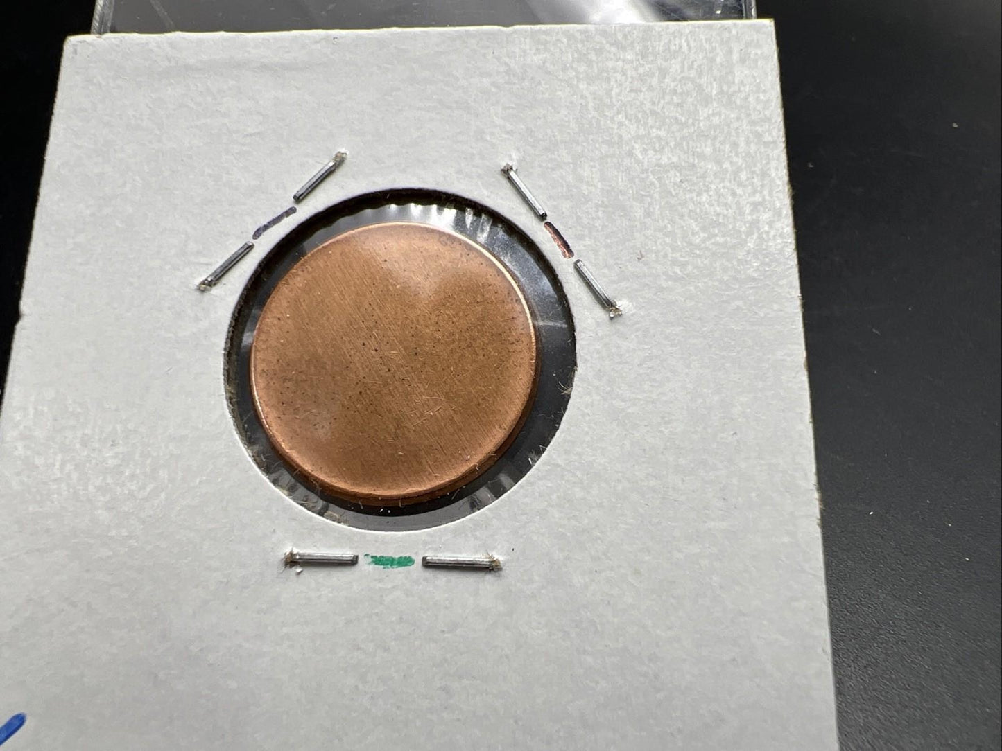 2.5 Gram Copper Plated Zinc US Lincoln Small Cent Blank Planchet Error UNC #C3