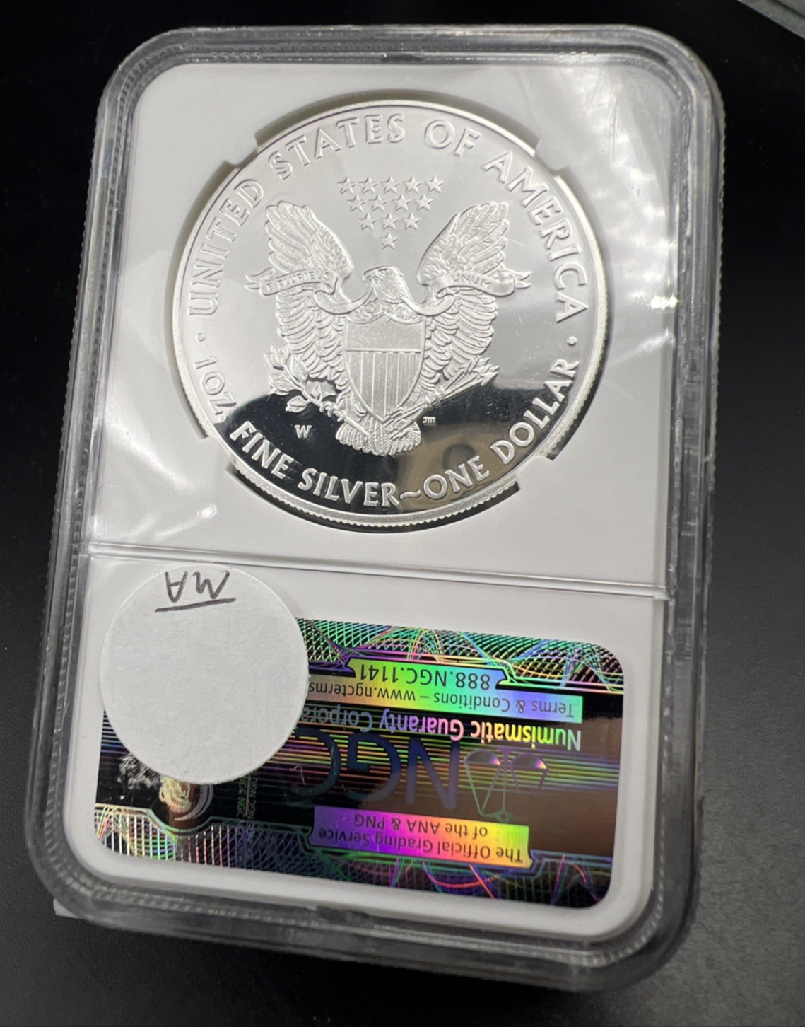 2015 W FUN Show First Day Release 1 Oz American Proof Silver Eagle NGC PF70 UCAM