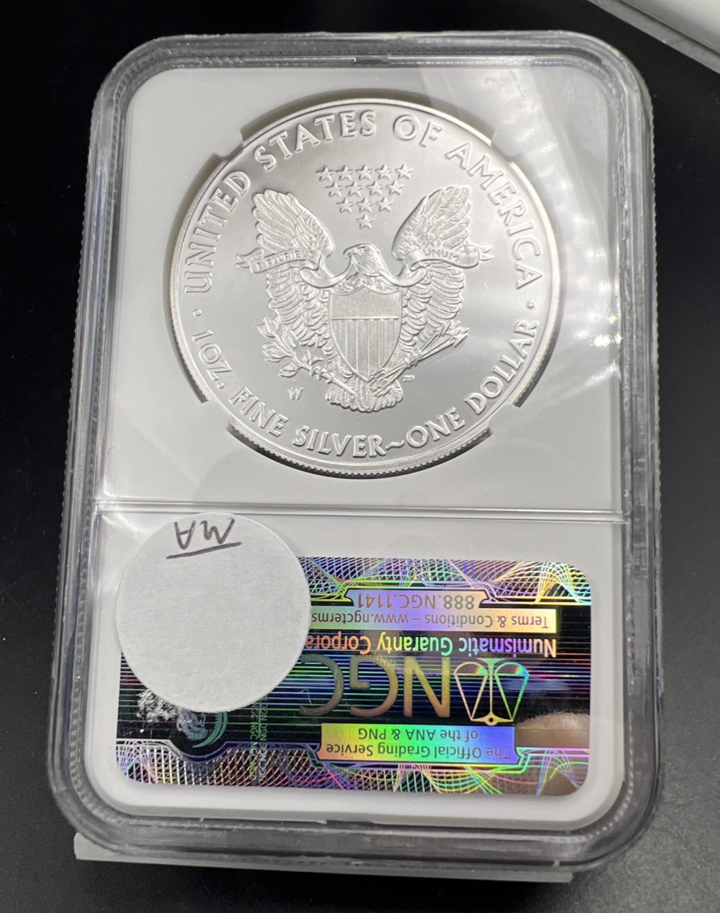 2015 W FUN Show First Day Release 1 Oz American Proof Silver Eagle NGC PF70 UCAM