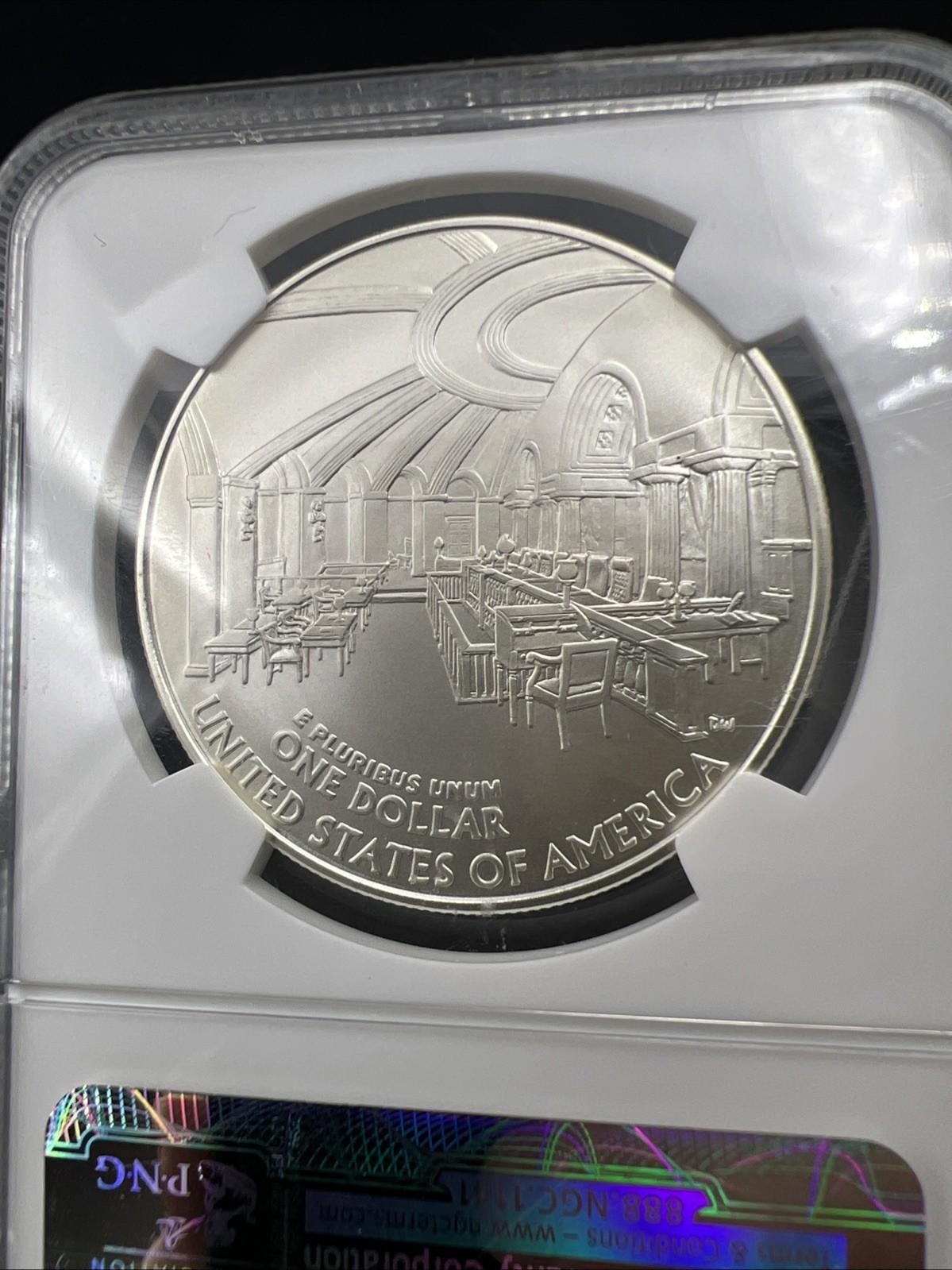 2005 P John Marshall Silver Commemorative Dollar NGC MS69 BU Business #001