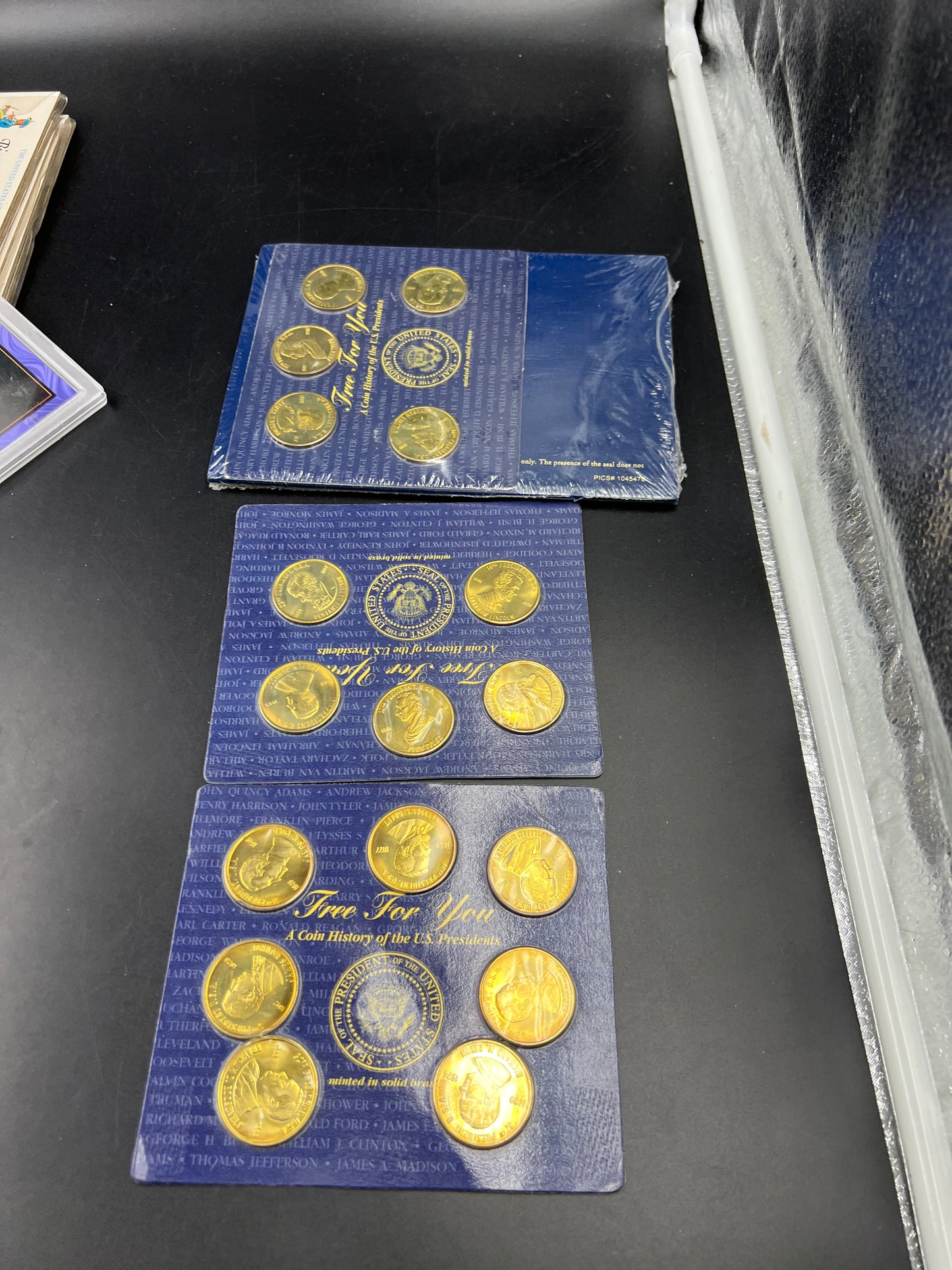 Lot of 3 sets of presidential medals 16 Medals CH / Gem UNC