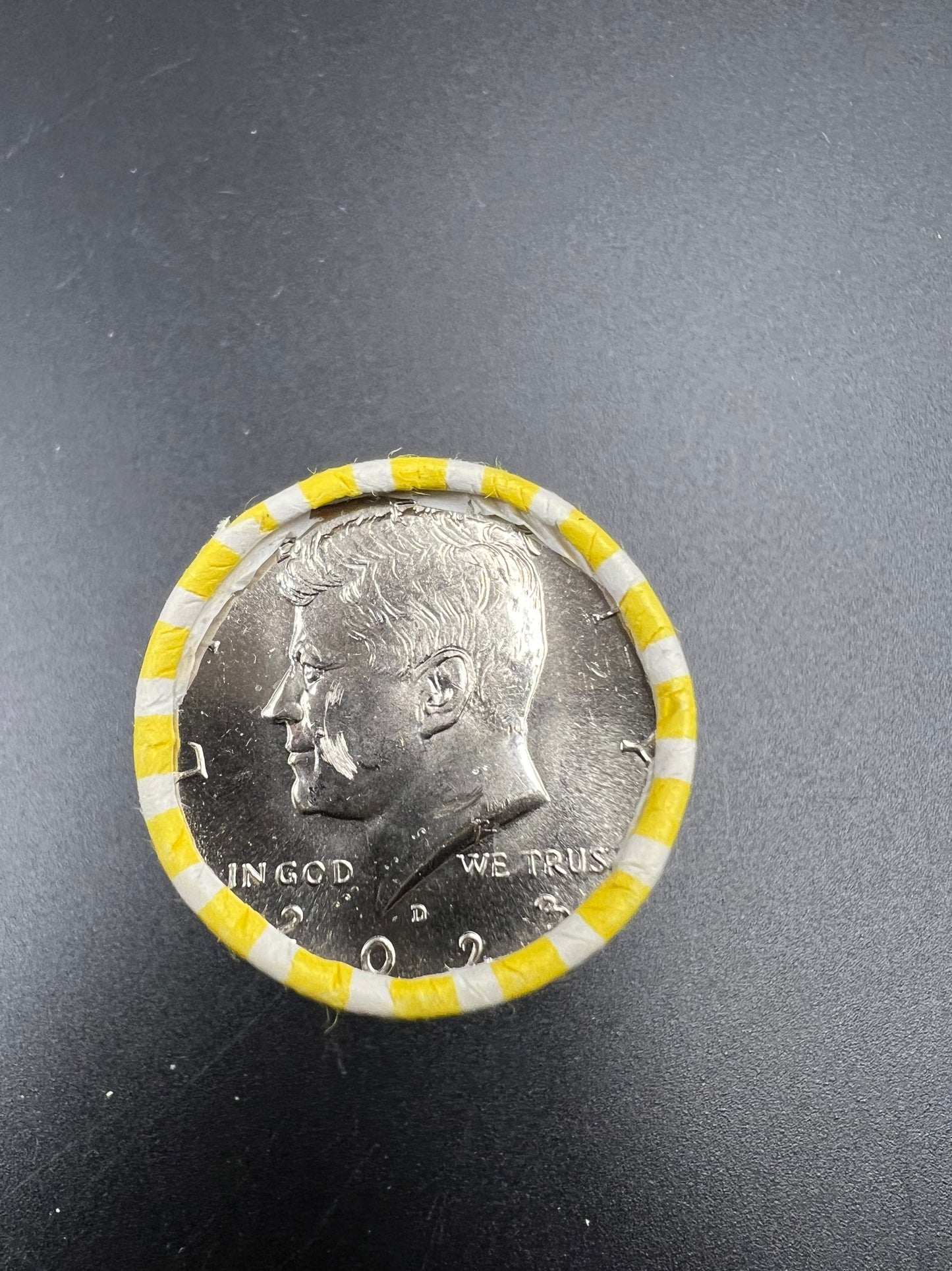 20 Coin 2023 D 50c Kennedy Clad Half Dollar BU UNC Coin Roll