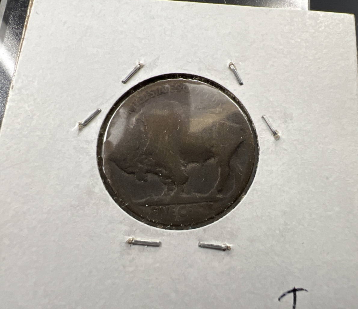 Hobo Buffalo Nickel Coin Modern Carving SKU#J