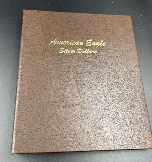 USED Dansco Album 7181 American Silver Eagle - Empty No Coins