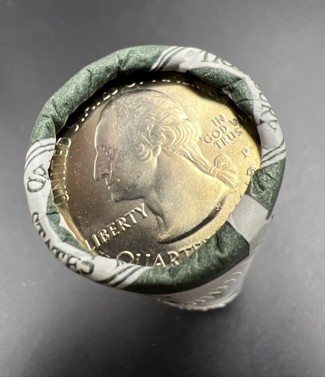 U.S. Mint Certified Roll 2010 P Mount Hood ATB 40 BU Quarter Coins