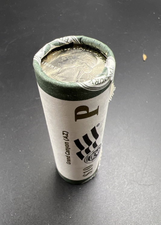 U.S. Mint Certified Roll 2010 P Grand Canyon Arizona ATB 40 BU Quarter Coins