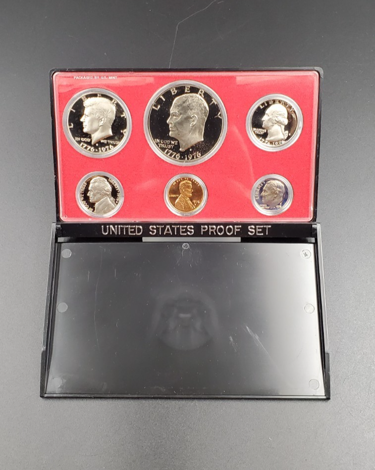1976 S Proof Set Original Box 6 Coins US Mint