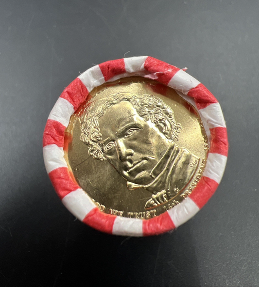 2010 D Franklin Pierce Presidential Dollar US Mint BU Roll 25 Coins