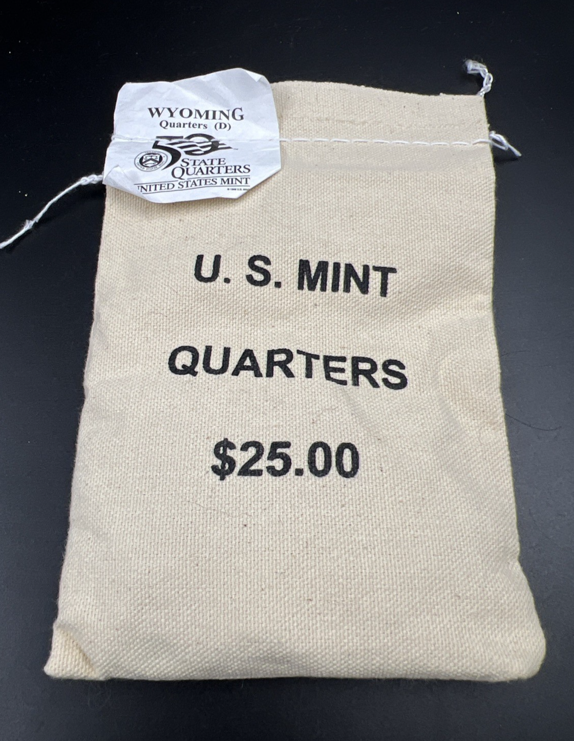 U.S. Mint Bag of 100 2007 D Wyoming State Statehood Quarters BU UNC