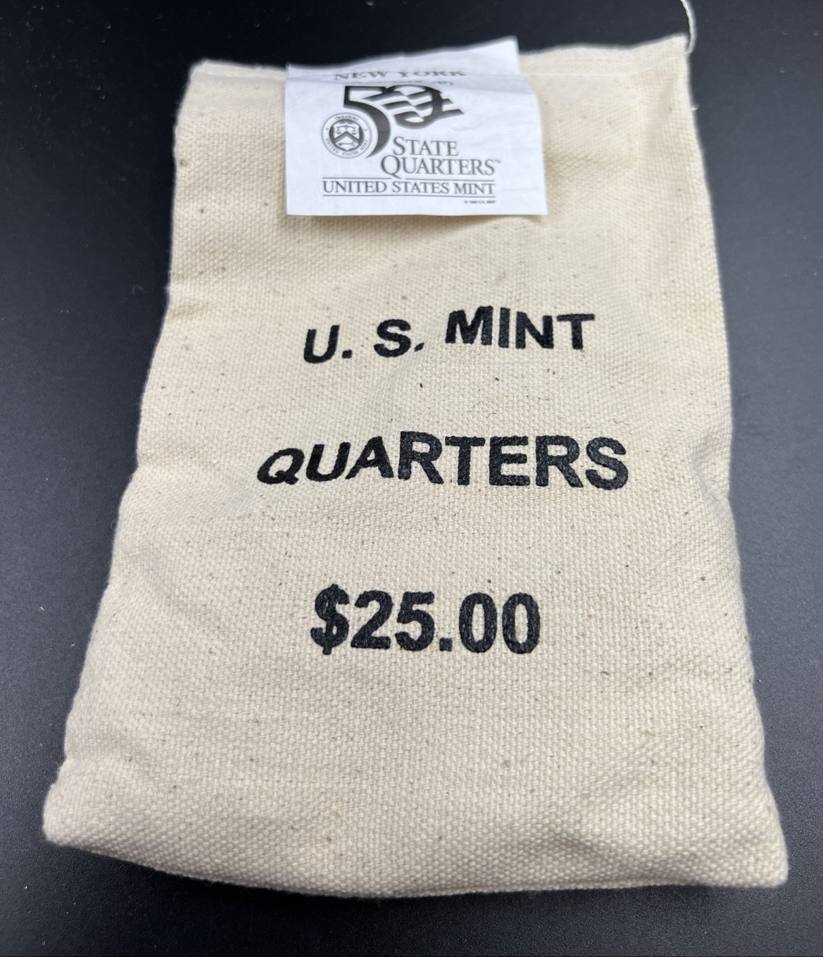 U.S. Mint Bag of 100 2001 P 25c New York State Statehood Quarters BU UNC