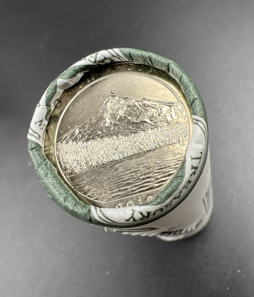 U.S. Mint Certified Roll 2010 D Mount Hood ATB 40 BU Quarter Coins
