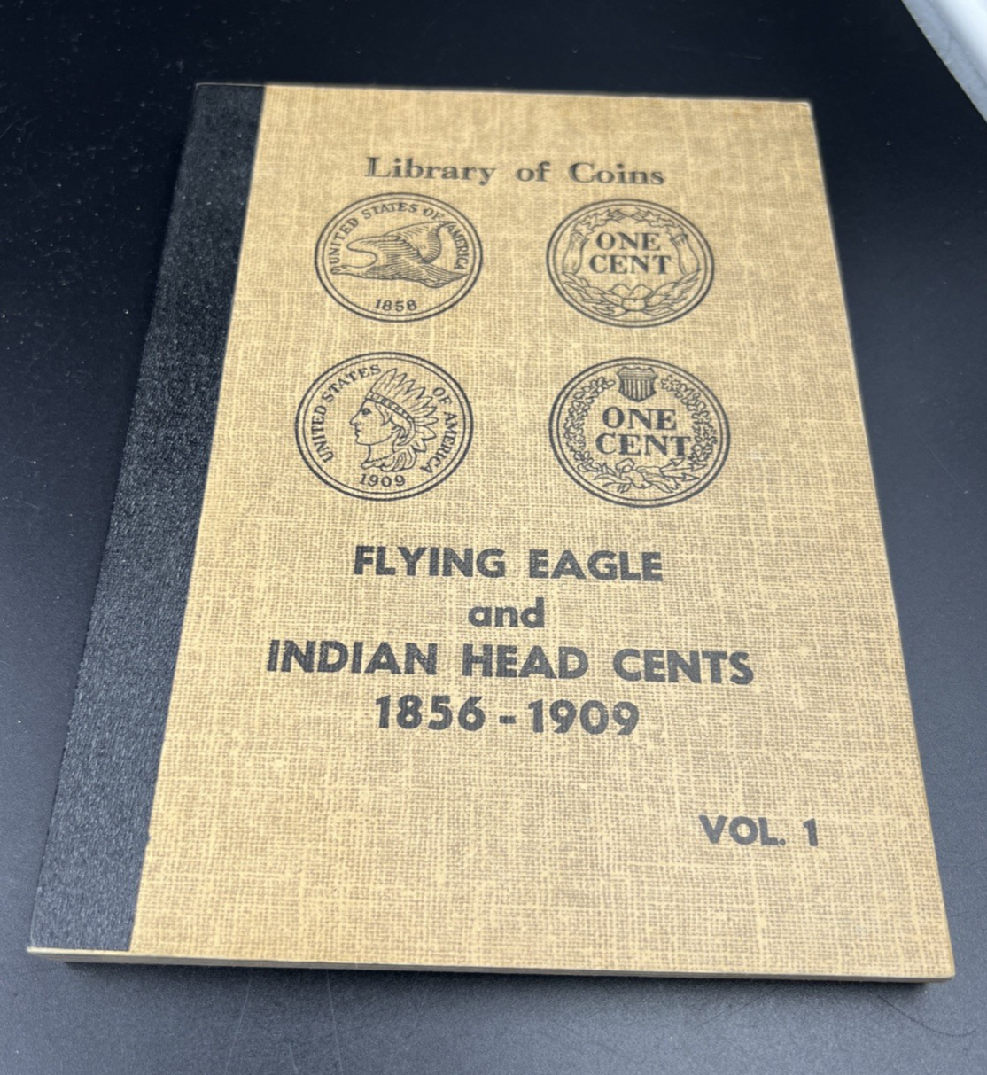 Library of Coins Flying Eagle and Indian Cents Used Coin Album EMPTY