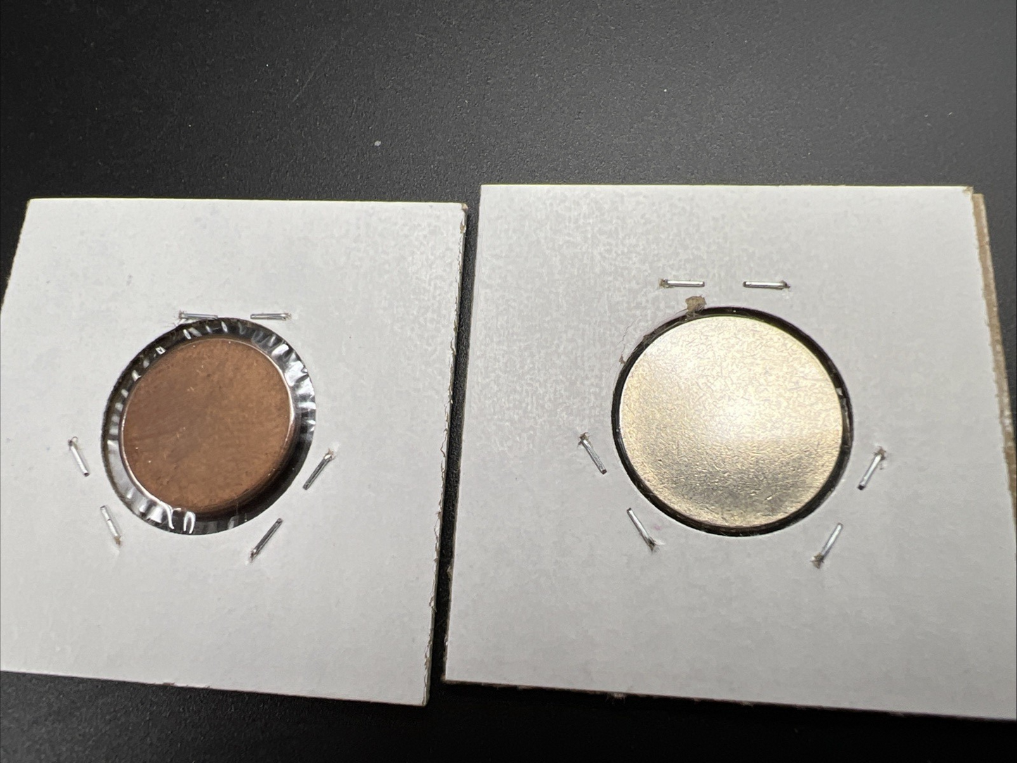 Blank Planchet Error Collector's lot 1c & 5c US Cent & Nickel Planchets UNC #a