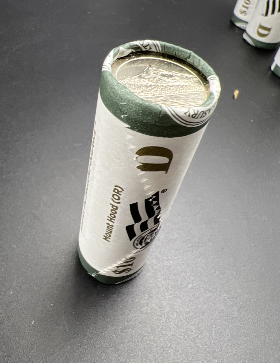 U.S. Mint Certified Roll 2010 D Mount Hood ATB 40 BU Quarter Coins