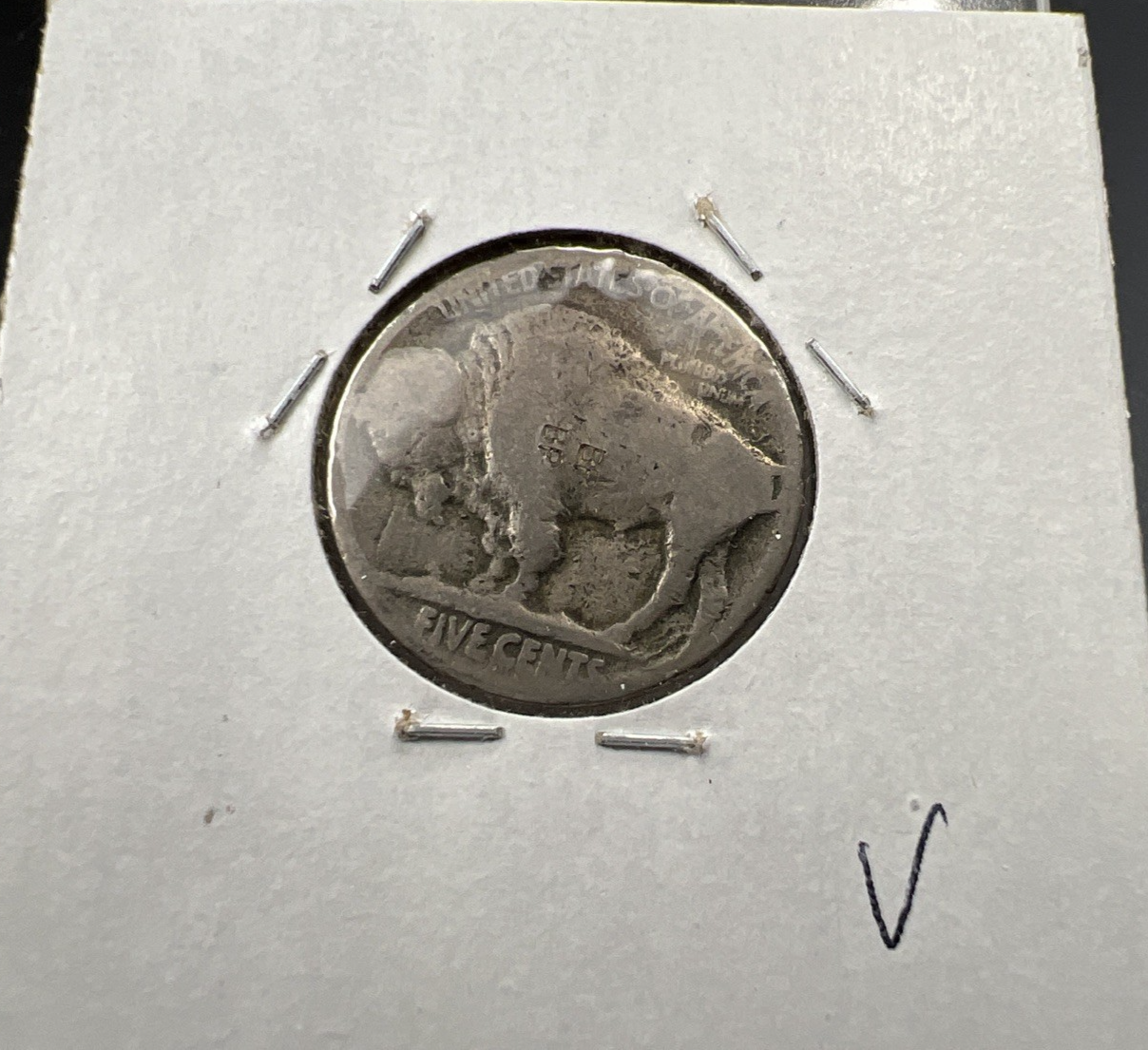 Hobo Buffalo Nickel Coin Modern Carving SKU#V