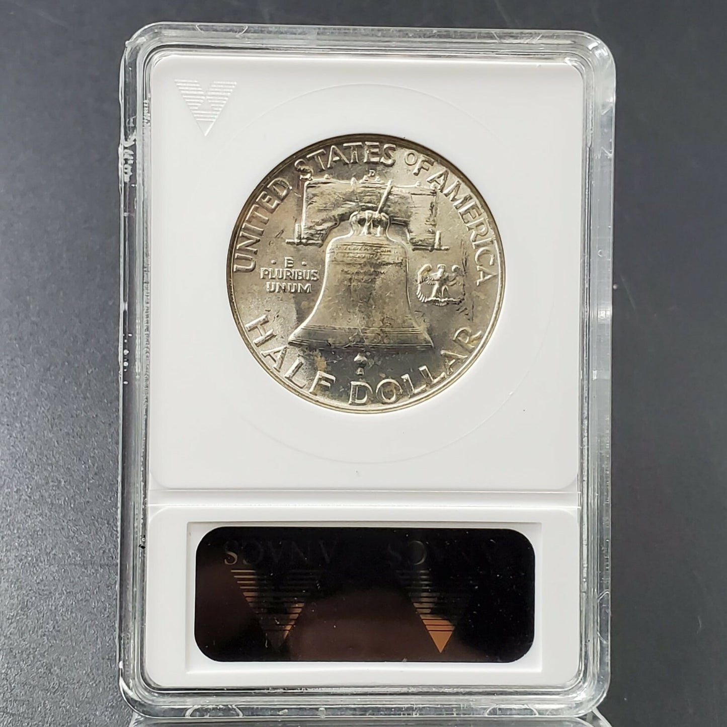1963 D Franklin 50c ANACS MS64 FBL Full Bell Line DDO Double Die Variety NICE